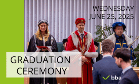 BBA Graduation Ceremony /June 25, 2025, 5:00 pm/