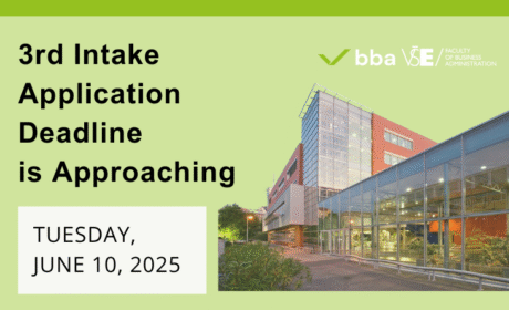 Application deadline for 3rd intake of BBA on June 10 is approaching!
