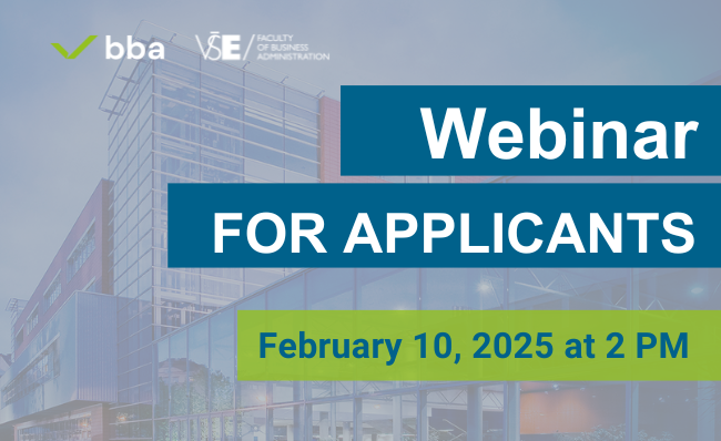 Webinar for BBA Applicants /February 10, 2025 | 2:00 PM/