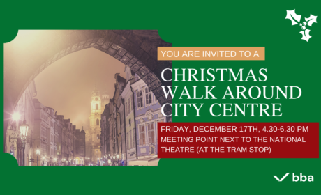 Christmas Walk around the City Centre for BBA Students /December 17/