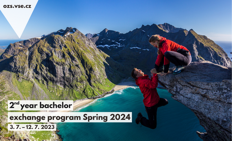 Exchange Programme Applications for Current 1st-year Bachelor Students – Spring 2024 /3.-12.7. 2023/