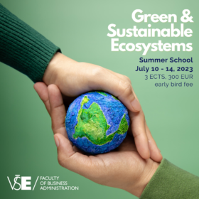 Summer School 2023 at FBA: Green & Sustainable Ecosystems /July 10-14, 2023/