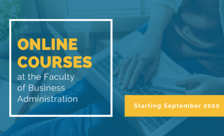 Online courses at the Faculty of Business Administration open to public