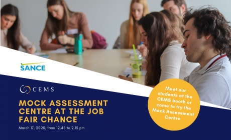 CEMS Mock Assessment Centre at the Job Fair Chance /March 17, 2020/