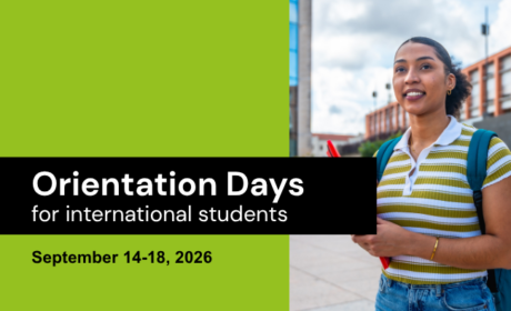 Orientation Days for New Students