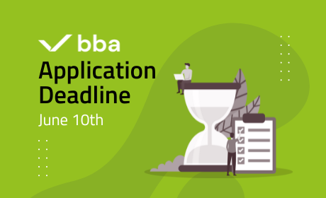 BBA Application Deadline on June 10, 2022